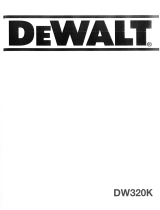 DeWalt DW320 Bedienungsanleitung