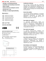 ABB EG/A32.2.1 Installation and Operating Instructions