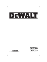 DeWalt DE7033 Benutzerhandbuch