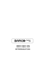 Barco S-Video / Composite Video input Benutzerhandbuch