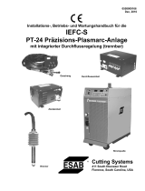 ESAB IEFC-S PT-24 Precision Plasmarc System Installationsanleitung
