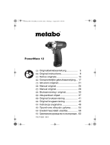 Metabo POWERMAXX12 Bedienungsanleitung