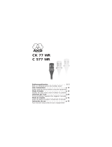 AKG C 577 WR Bedienungsanleitung