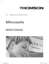 Thomson MWGT263XD Bedienungsanleitung