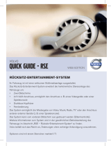Volvo RUCKSITZ-ENTERTAINMENT-SYSTEM Bedienungsanleitung