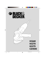 BLACK+DECKER KG70 T1 Bedienungsanleitung