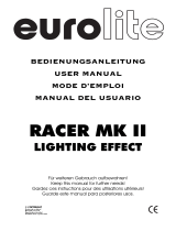 EuroLite RACER MK II LIGHTING EFFECT Benutzerhandbuch
