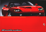 Ferrari 550 barchetta pininfarina Bedienungsanleitung
