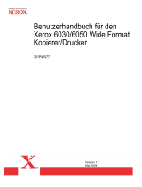 Xerox 6050 Benutzerhandbuch