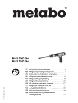 Metabo MHS 5050 SET Bedienungsanleitung
