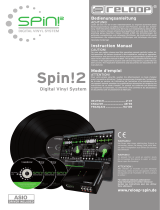 Reloop spin 2 professional digital vinyl system Bedienungsanleitung