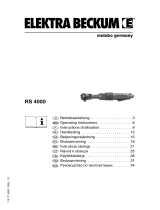 Elektra Beckum RS 4000 Benutzerhandbuch