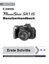 Canon PowerShot SX1 IS Bedienungsanleitung