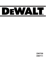 DeWalt DW709 T 2 Bedienungsanleitung