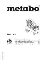 Metabo MEGA 700 D Bedienungsanleitung
