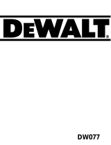 DeWalt DW077K Benutzerhandbuch