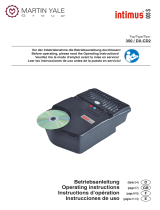 Martin Yale Intimus DX-CD2 Operating Instructions Manual