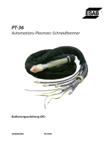 ESAB PT-36 Mechanized Plasmarc Cutting Torch Benutzerhandbuch