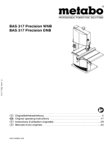 Metabo BAS 317 Precision WNB Bedienungsanleitung