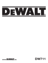 DeWalt DW711 T 5 Bedienungsanleitung