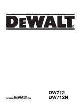 DeWalt DW712 T 3 Bedienungsanleitung