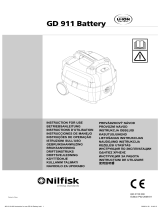 Nilfisk GD 911 Bedienungsanleitung