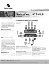 Avocent SwitchView 100 Quick Installation Manual