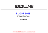 Proline PL-DPF 804B Benutzerhandbuch