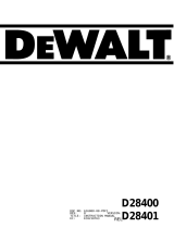 DeWalt D28400 Bedienungsanleitung
