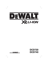 DeWalt DCD720 T 1 Bedienungsanleitung