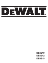DeWalt DE6215 Benutzerhandbuch