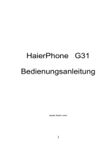 Haier HaierPhone G31 Benutzerhandbuch