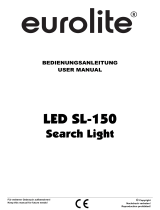 EuroLite LED SL-150 Benutzerhandbuch