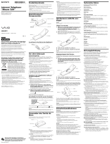 Sony VN-CX1 Bedienungsanleitung