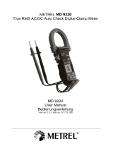 METREL MD 9220 Benutzerhandbuch