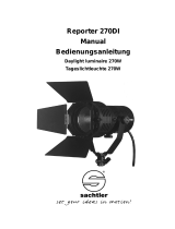 Sachtler Reporter 270DI Benutzerhandbuch