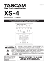 Tascam XS-4 Bedienungsanleitung