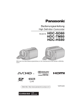 Panasonic HDC-HS80 Bedienungsanleitung