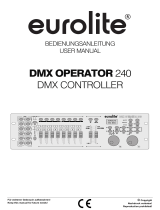 EuroLite DMX OPERATOR 240 Benutzerhandbuch
