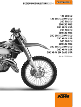 KTM 125 EXC Six Days 2014 Bedienungsanleitung