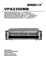 HQ-Power VPA2300MB Benutzerhandbuch
