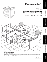 Panasonic UF8100 Bedienungsanleitung