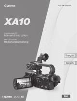 Canon XA 10 Benutzerhandbuch
