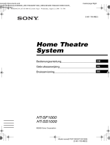 Sony HT-SS1000 Bedienungsanleitung