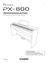 Casio PX-800 Bedienungsanleitung