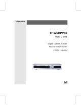 Topfield TF 5200 PVRc Benutzerhandbuch
