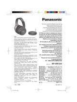 Panasonic RPWF810 Bedienungsanleitung