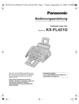 Panasonic KXFL421G Bedienungsanleitung