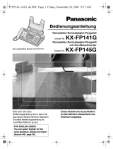 Panasonic kx fp 141 Bedienungsanleitung