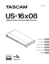 Tascam US-16X08 Bedienungsanleitung